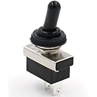 Interruptor de palanca Heschen KN3D-101 encendido-apagado- interruptor de 25 A 12 V de 2 polos- resistente al agua